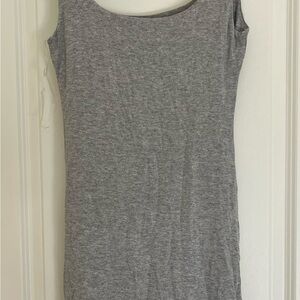 Naked Wardrobe Gray Mini Dress